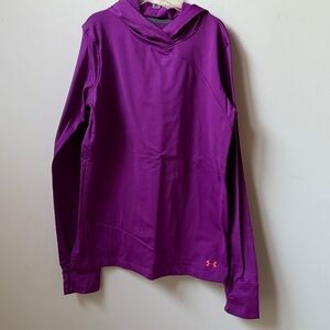 Under Armour Bold Purple ColdGear Top NWOT Girl’s Size YL